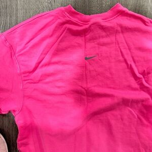Nike Vibrant Pink Yoga Top